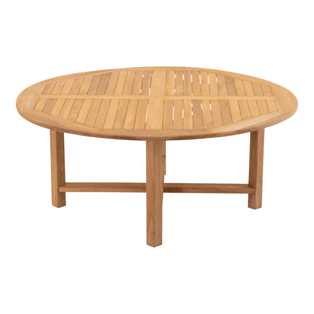 Outdoor Living - Tafel teak &oslash;180x75cm
