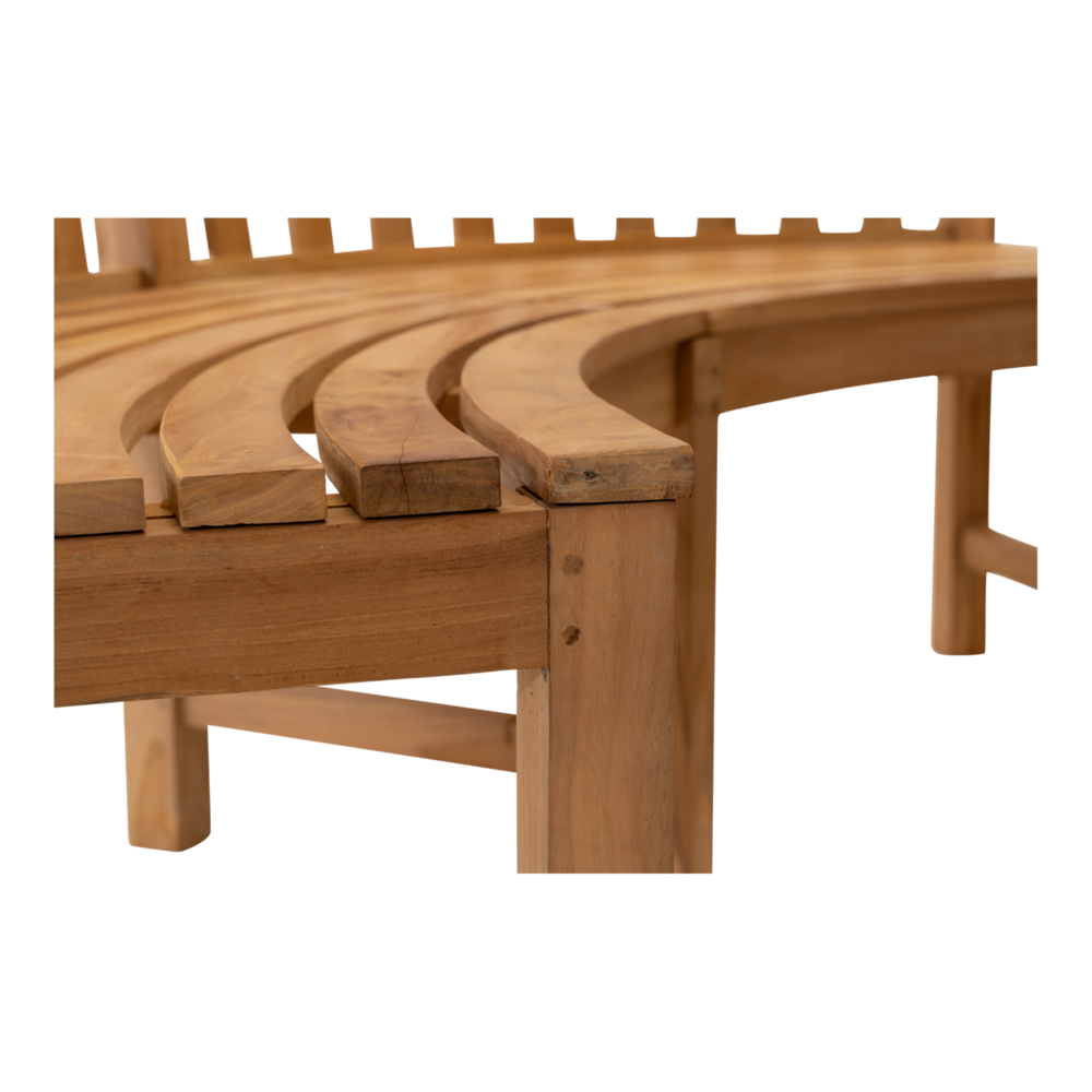 Outdoor Living - Bank teak Round 200cm