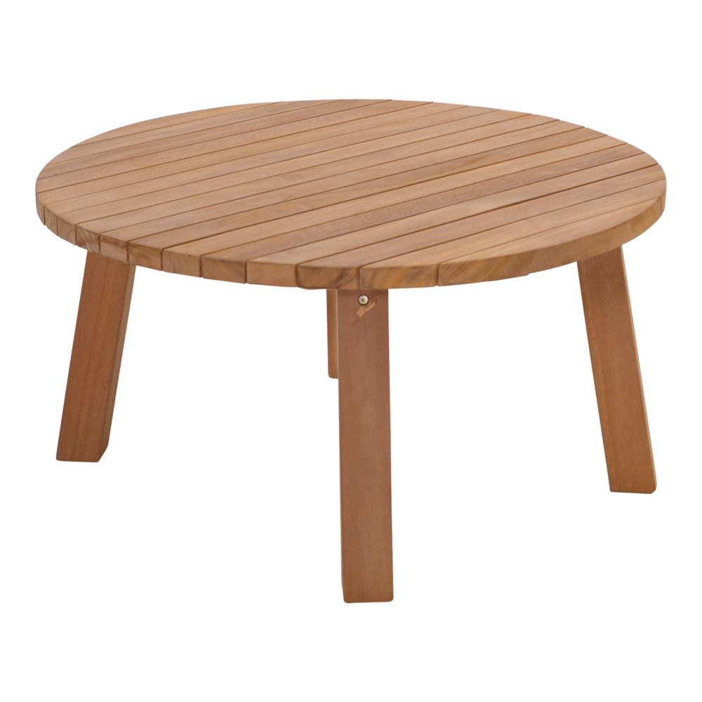 Outdoor Living - Loungetafel teak &oslash;80x40cm