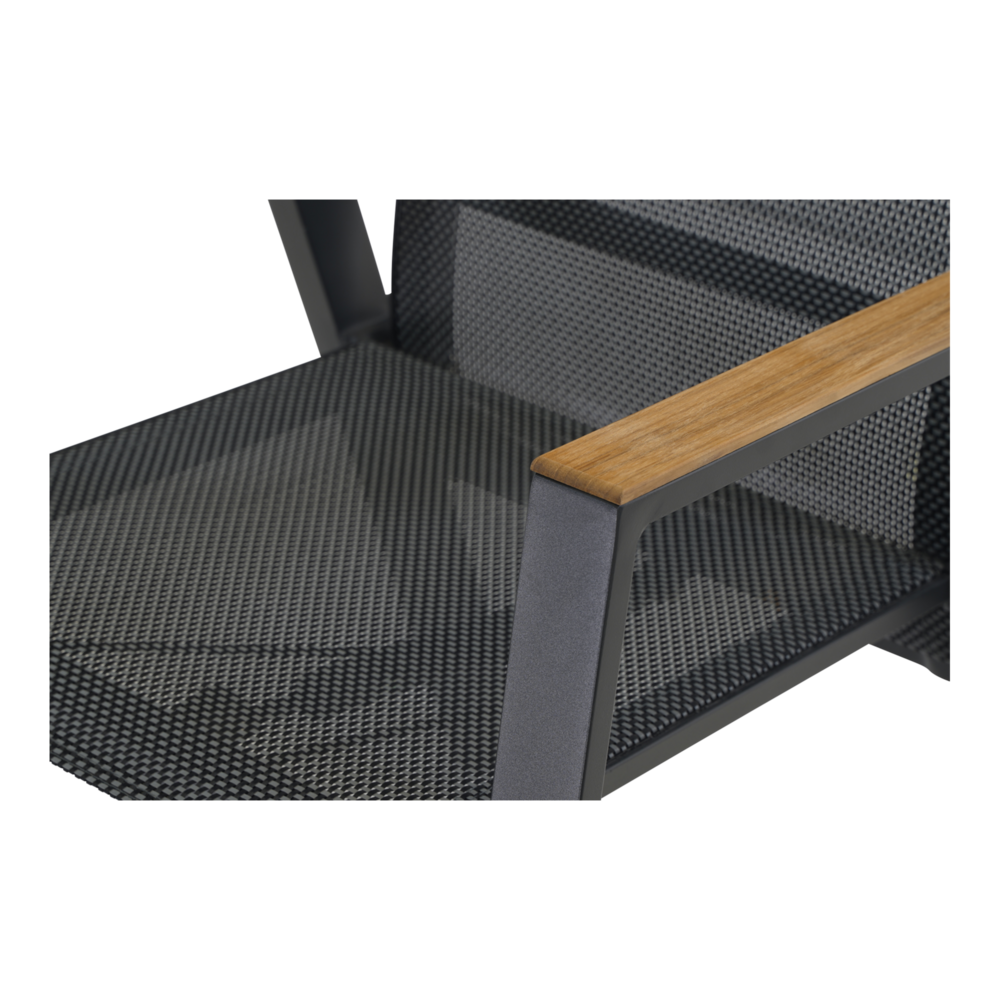 Outdoor Living - Standenstoel Amir Teak Negro