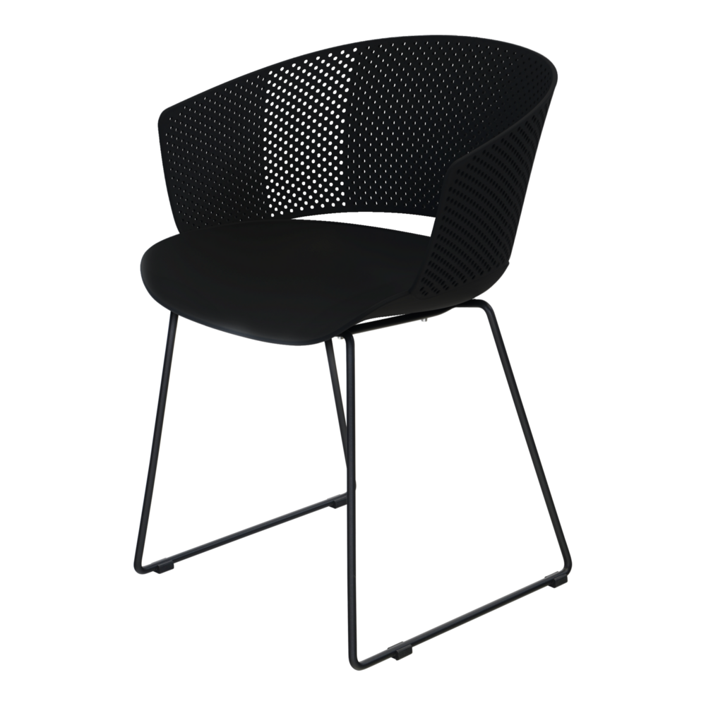 Outdoor Living - Stoel Orly zwart