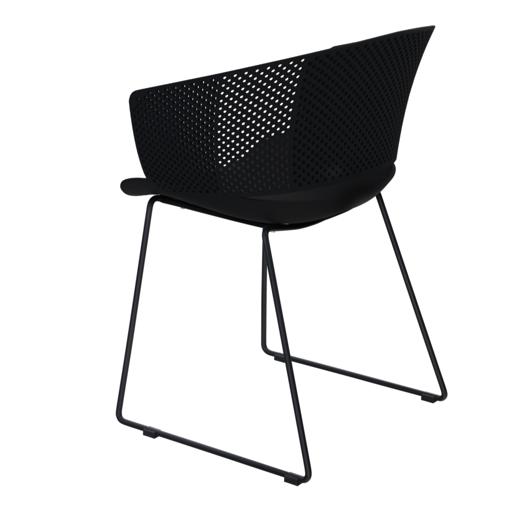 Outdoor Living - Stoel Orly zwart
