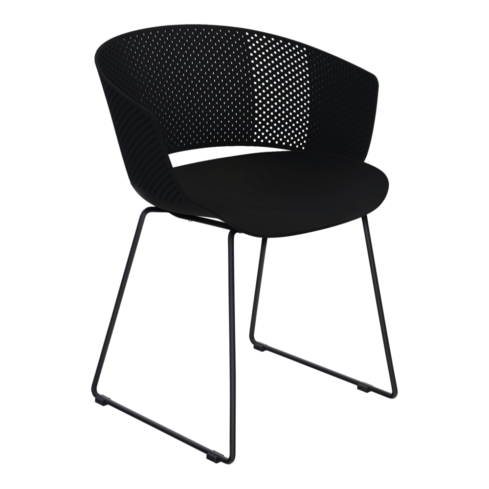 Outdoor Living - Stoel Orly zwart