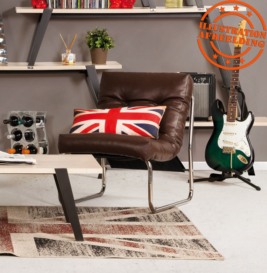 Bruine loungezetel &#039;LOFT&#039;