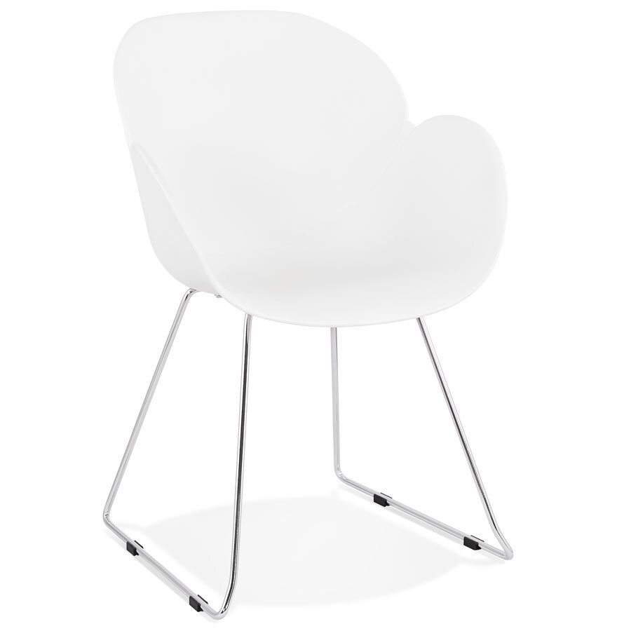 Designstoel NEGO&#039; in witte kunststof