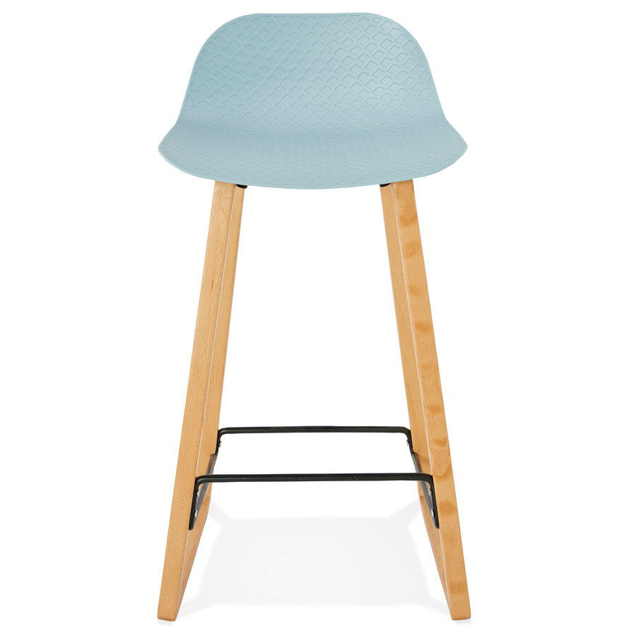 Halfhoge kruk &#039;MAKI MINI&#039; blauw Scandinavische stijl