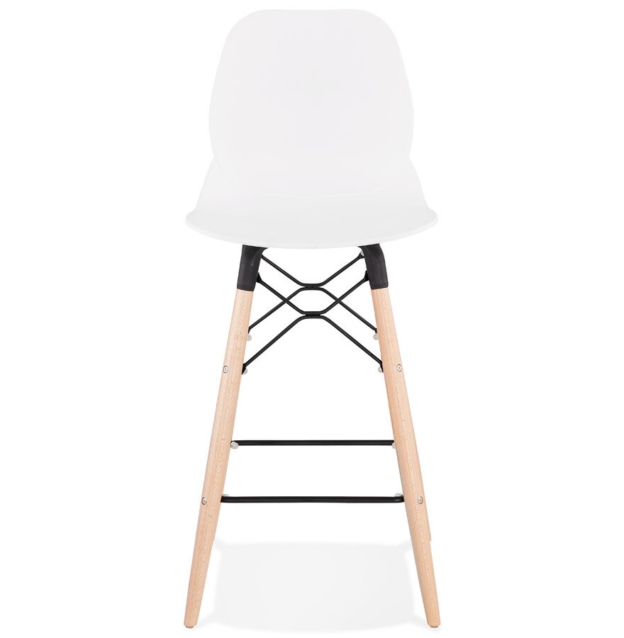 Halfhoge kruk &#039;COSMIK MINI&#039; wit Scandinavische stijl