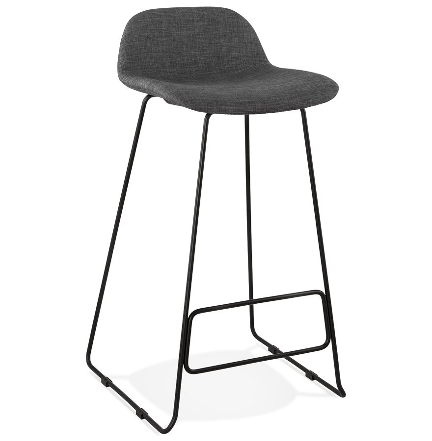 Design barkruk &#039;MOSKOW&#039; zwart industri&euml;le stijl