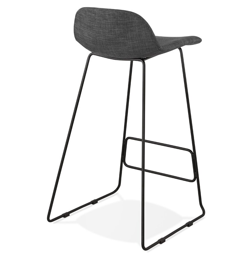 Design barkruk &#039;MOSKOW&#039; zwart industri&euml;le stijl