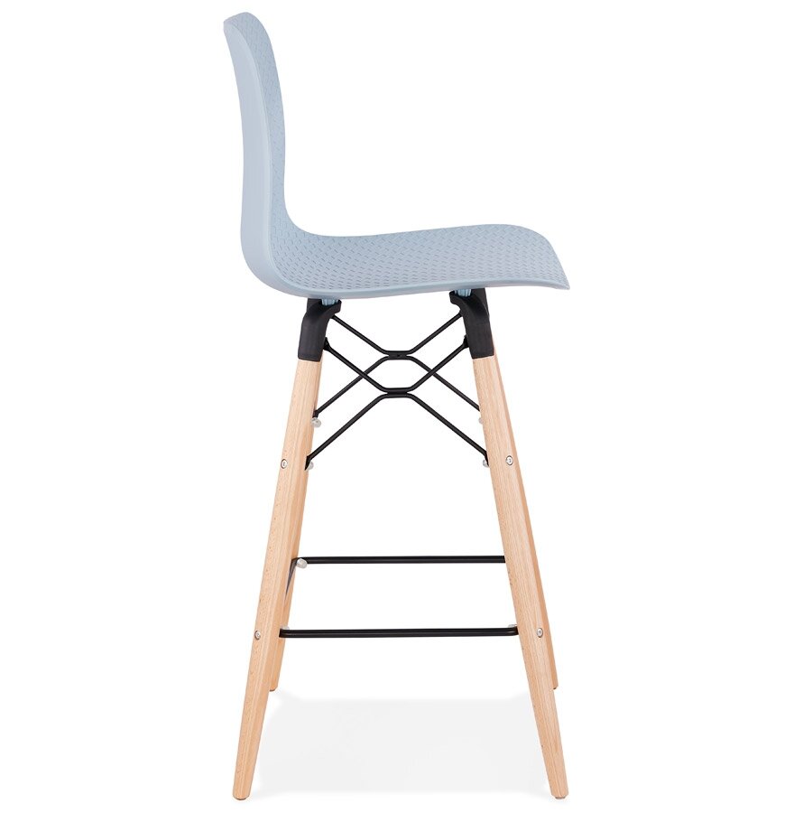Halfhoge kruk &#039;MOZAIK MINI&#039; blauw Scandinavische stijl