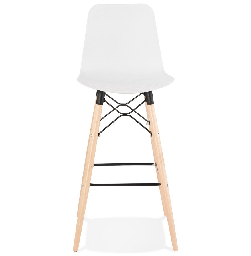 Design barkruk &#039;MOZAIK&#039; wit Scandinavische stijl