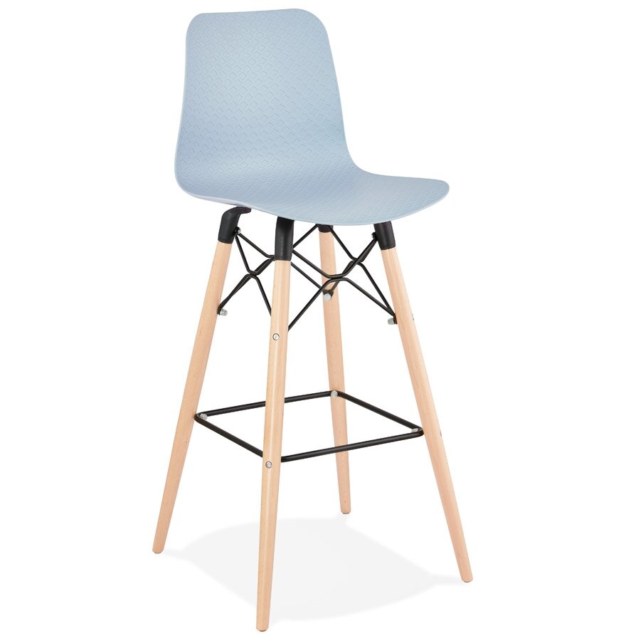 Design barkruk &#039;MOZAIK&#039; blauw Scandinavische stijl