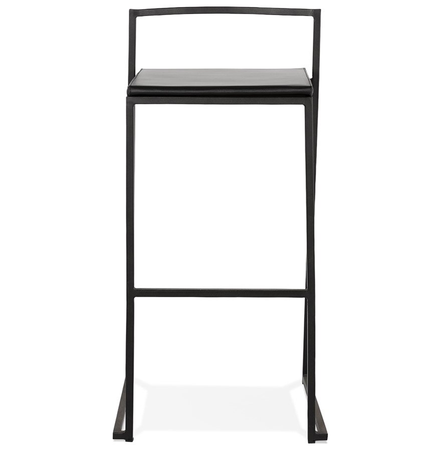Barkruk design &#039;CASA&#039; zwarte industri&euml;le stijl stapelbaar