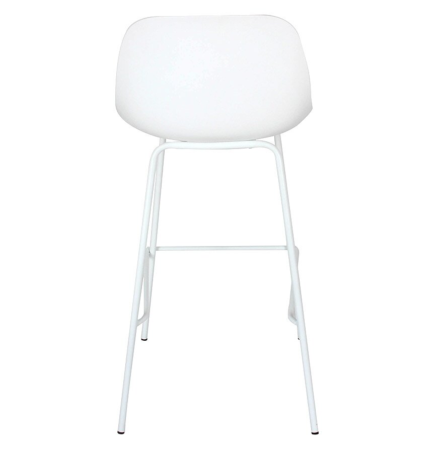 Halfhoge witte kruk &#039;GRANO MINI&#039; voor binnen/buiten