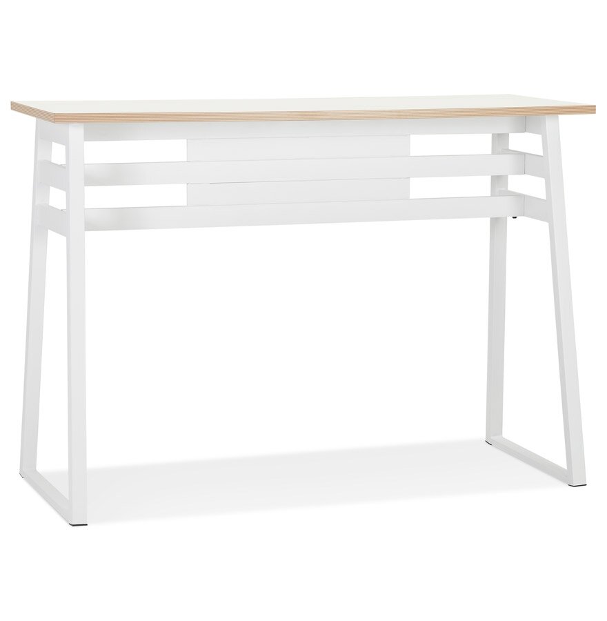 Witte hoge bartafel &#039;NIKI&#039; - 150x60 cm