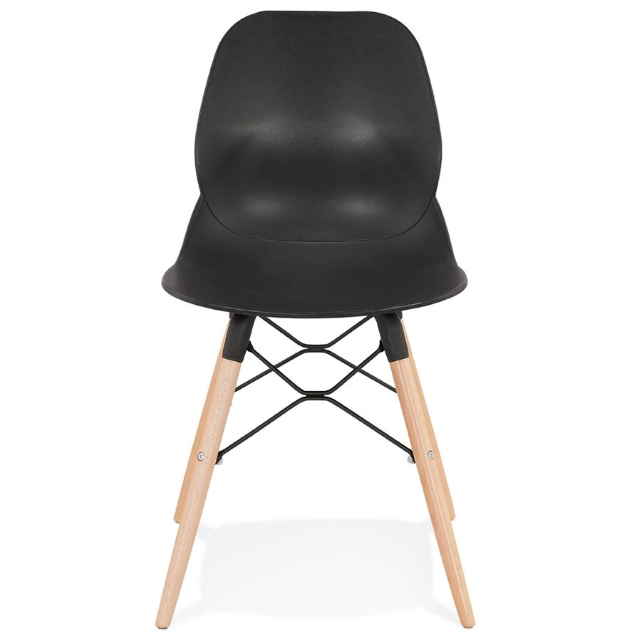 Zwarte moderne Scandinavische stoel &#039;EPIK&#039;