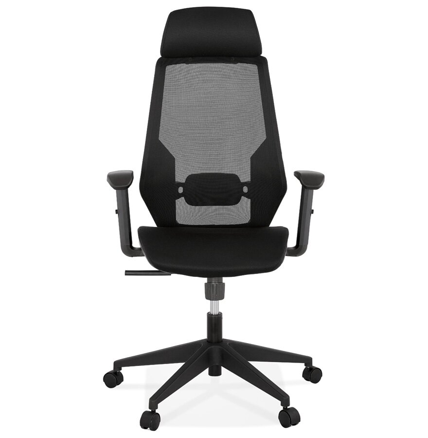 Zwarte ergonomische design bureaustoel &#039;VEKTOR&#039;