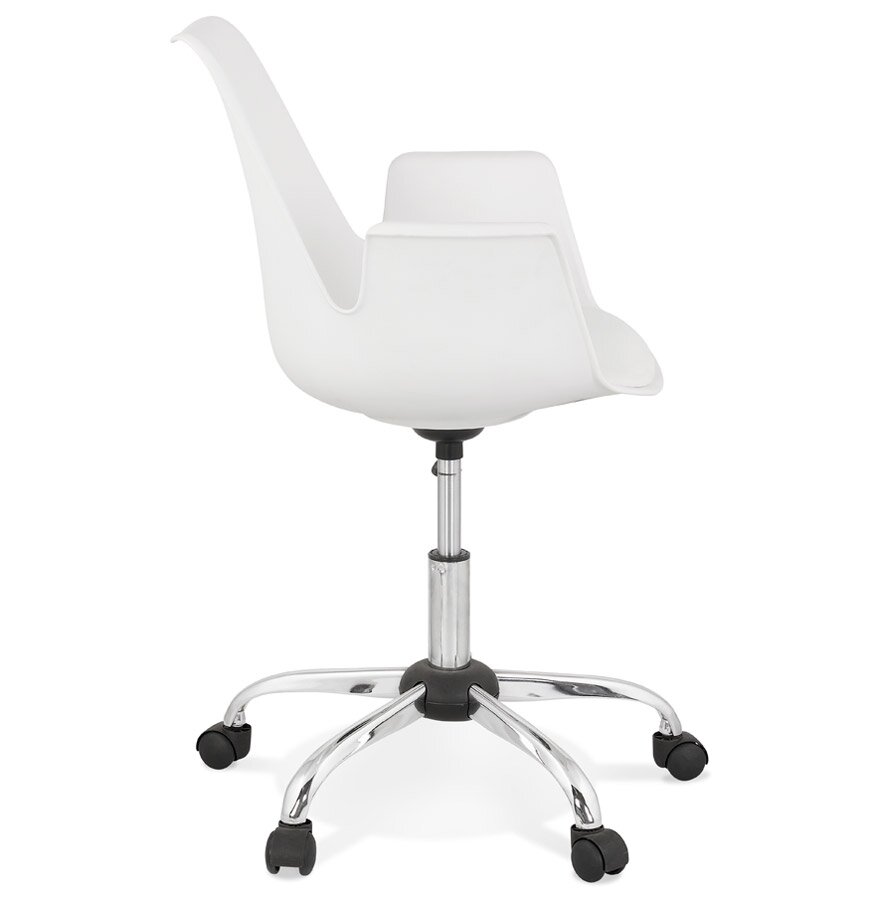 Witte design bureaustoel &#039;TRIP&#039; met armleuningen