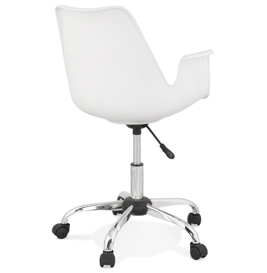 Witte design bureaustoel &#039;TRIP&#039; met armleuningen