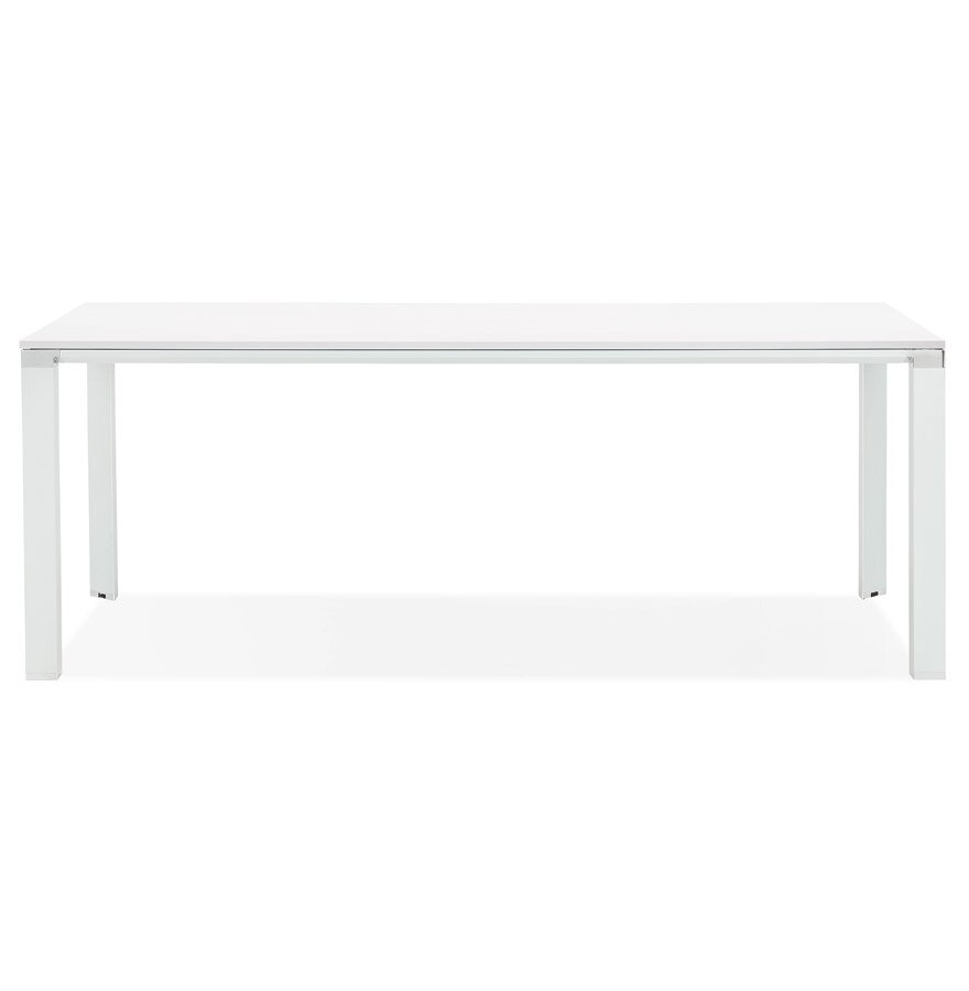 Vergader- / eettafel design XLINE&#039; in wit hout - 200x100 cm