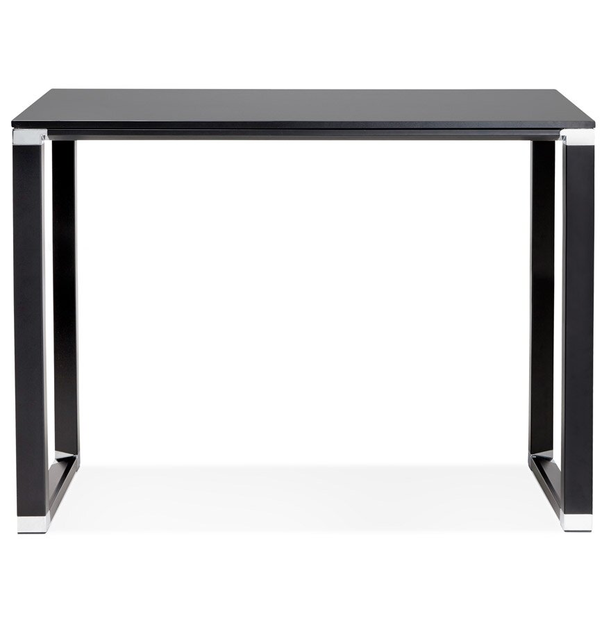 Hoge tafel/bureau van zwart hout &#039;XLINE HIGH TABLE&#039; - 140x70 cm