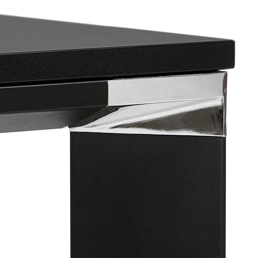 Hoge tafel/bureau van zwart hout &#039;XLINE HIGH TABLE&#039; - 140x70 cm
