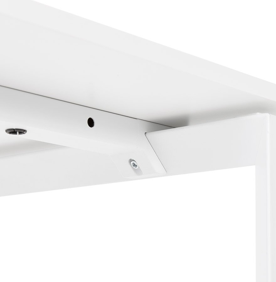 Witte vergadertafel / bench-bureau &#039;BAKUS SQUARE&#039; - 140x140 cm
