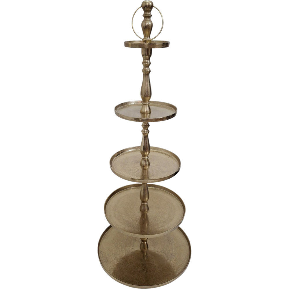 Outdoor Living - Etag&egrave;re Brush Goud 140cm