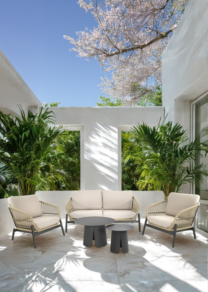 Outdoor Living - Loungeset Zavi Beige