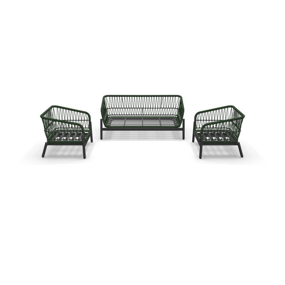 Outdoor Living - Loungeset Zavi Olive