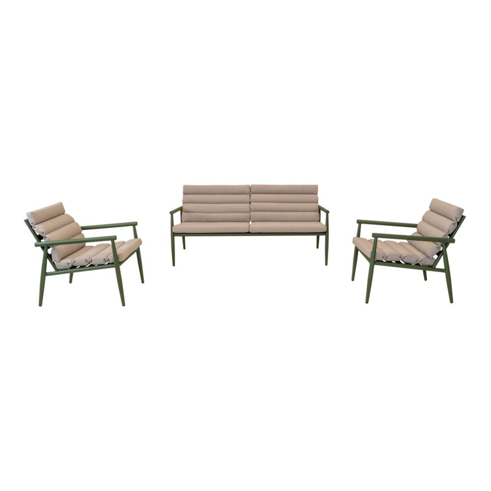 Outdoor Living - Loungeset Harper Olive