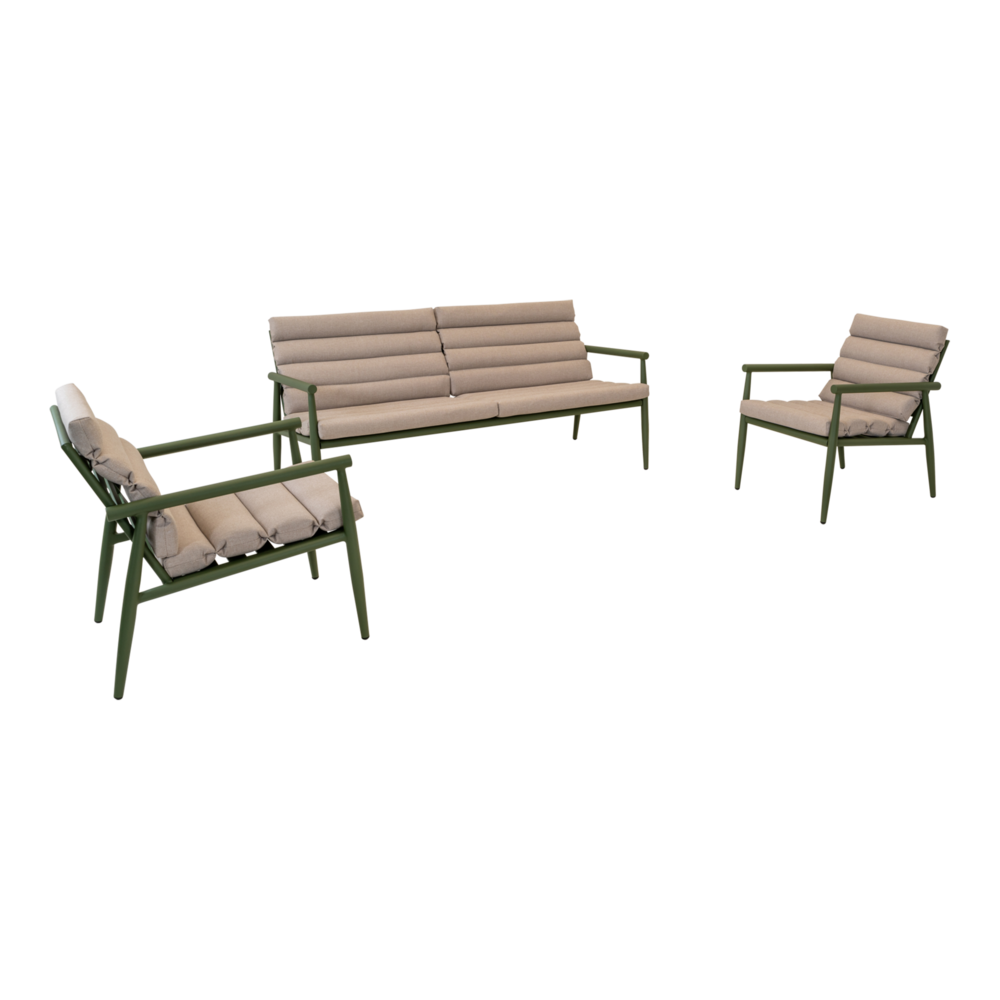 Outdoor Living - Loungeset Harper Olive