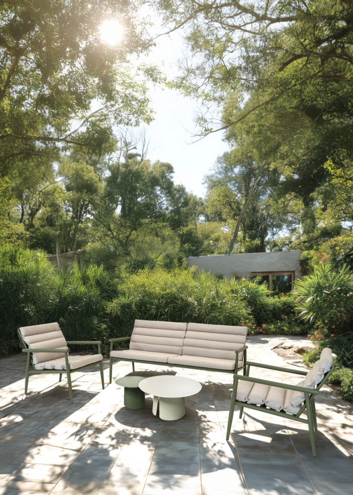 Outdoor Living - Loungeset Harper Olive
