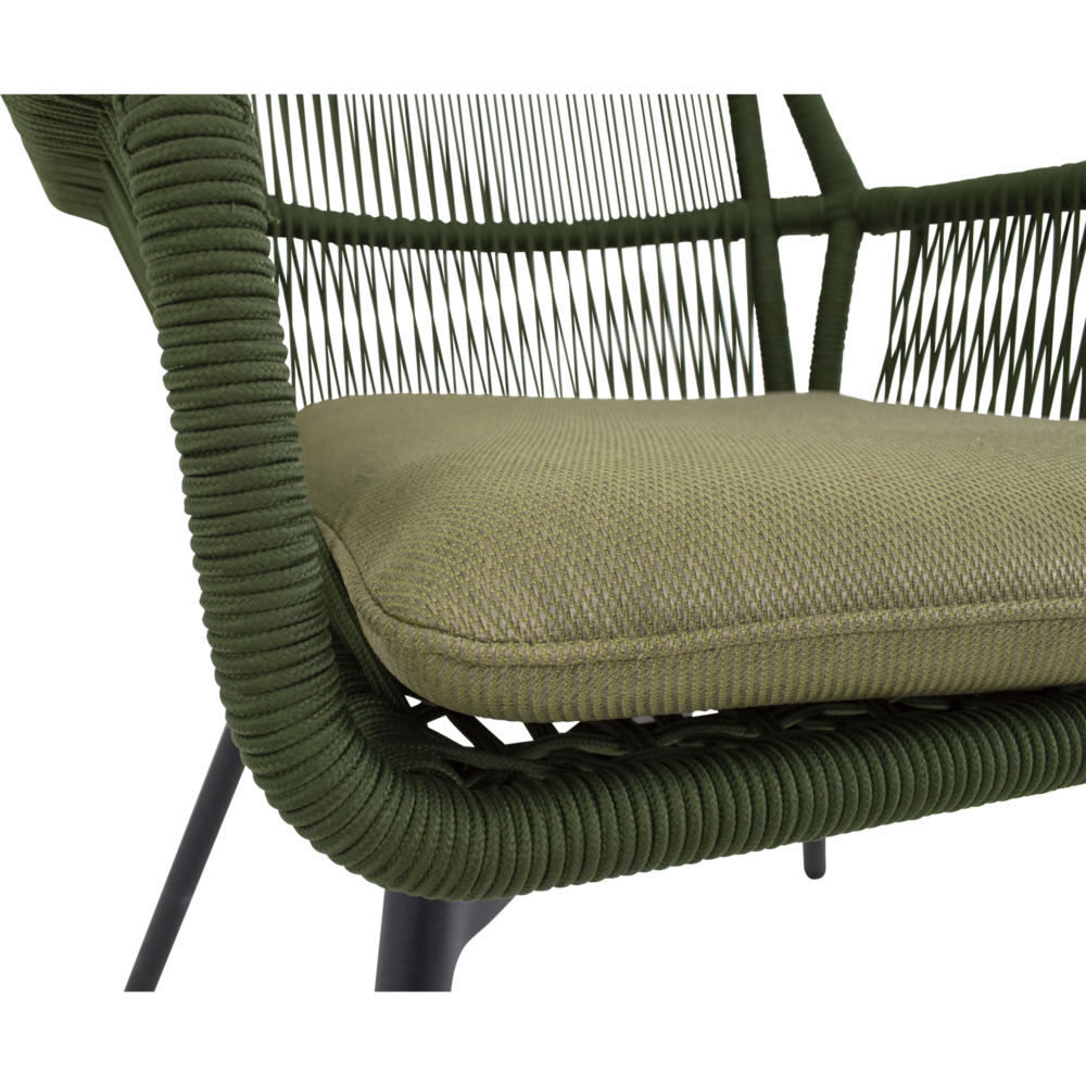 Outdoor Living - Stoel Silas groen