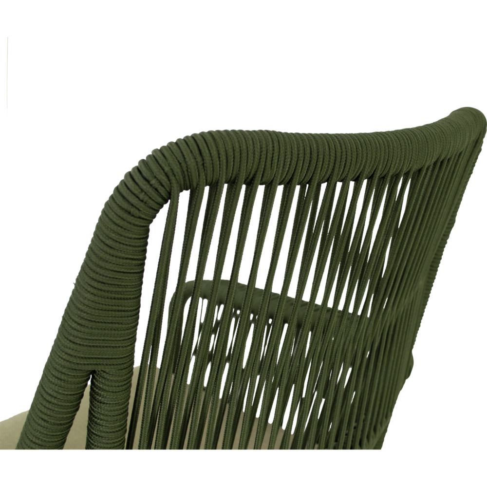 Outdoor Living - Stoel Silas groen