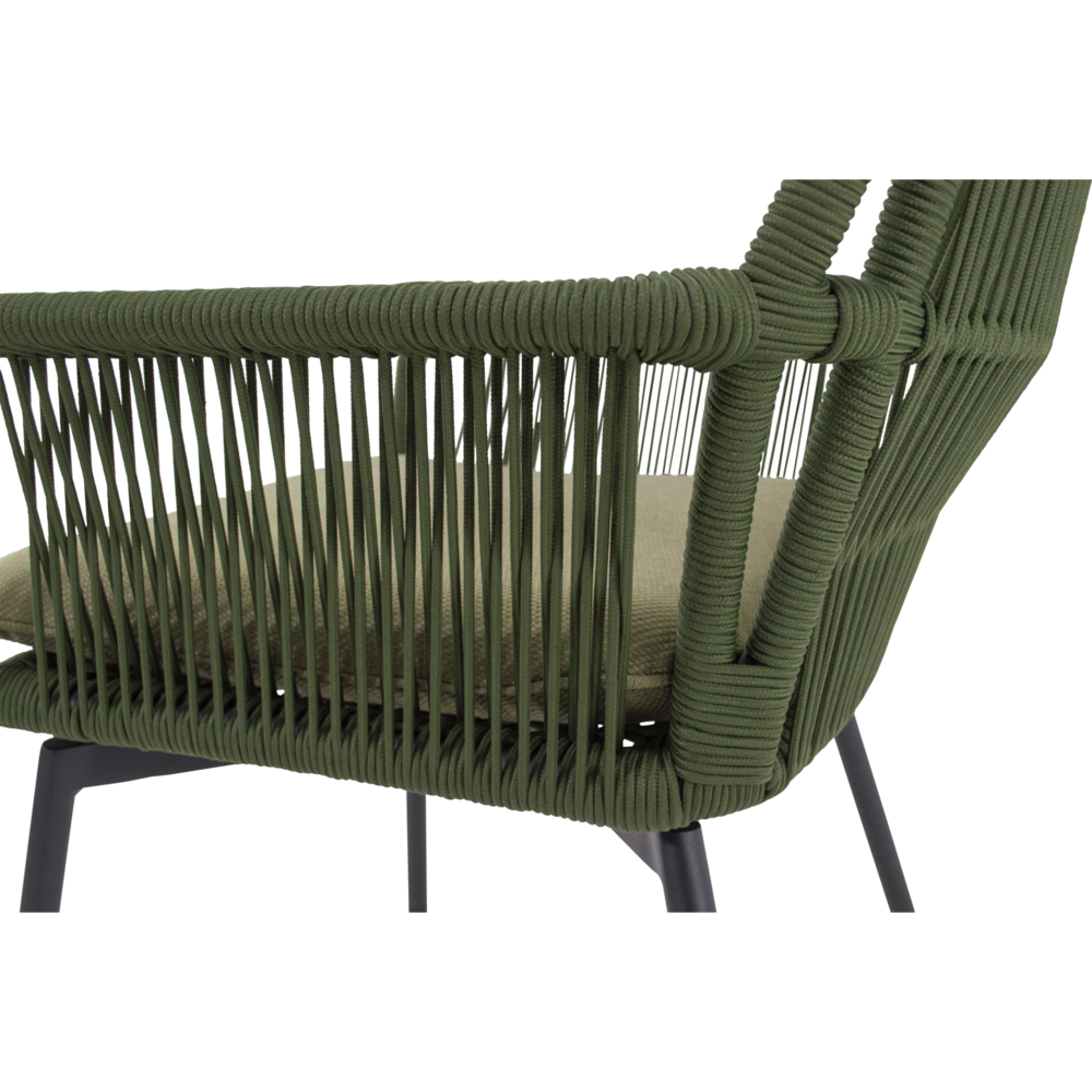 Outdoor Living - Stoel Silas groen