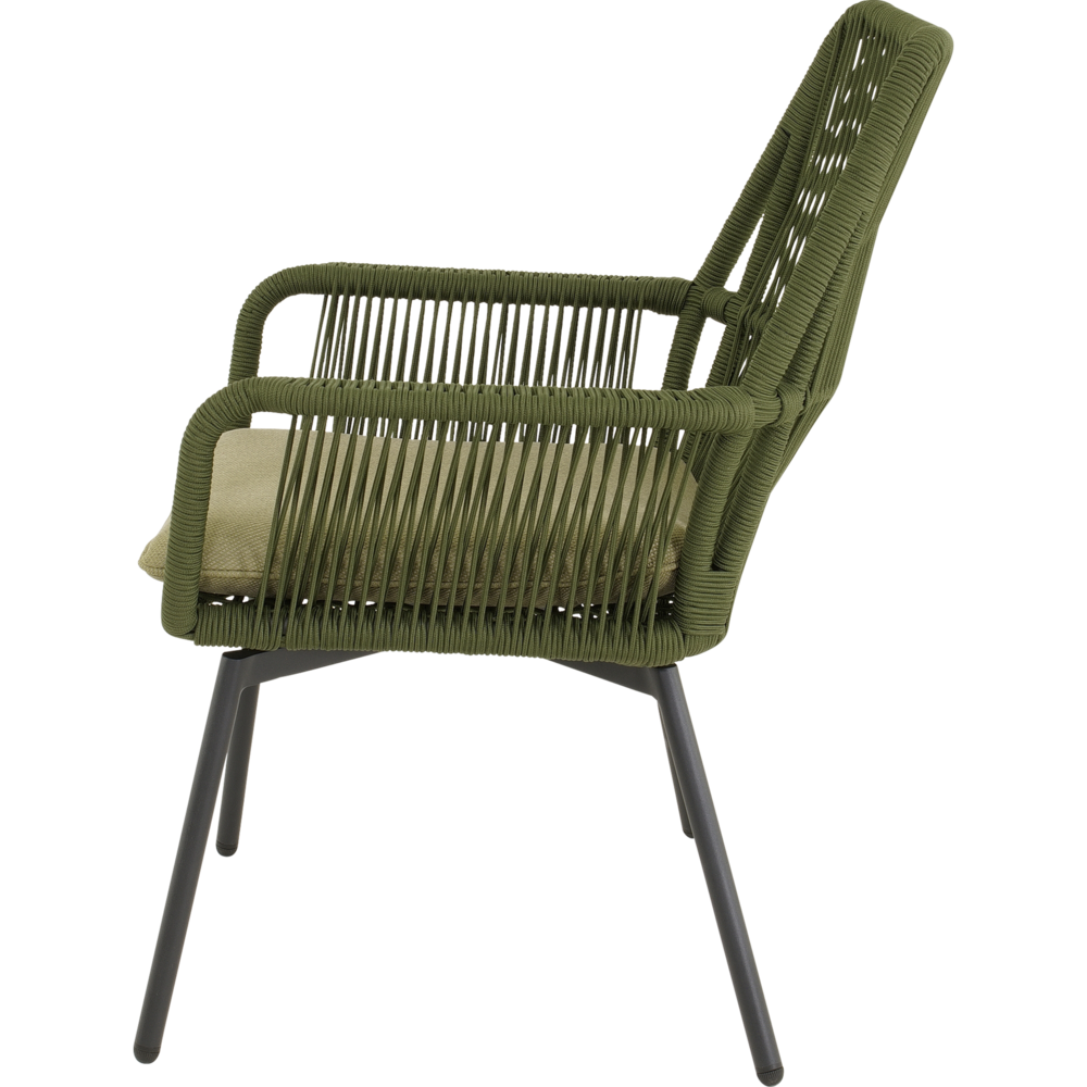 Outdoor Living - Stoel Silas groen