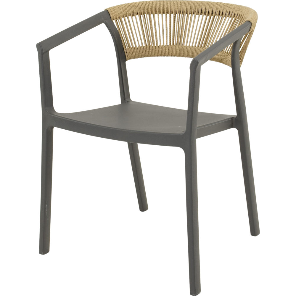 Outdoor Living - Stapelstoel Terrasa antraciet