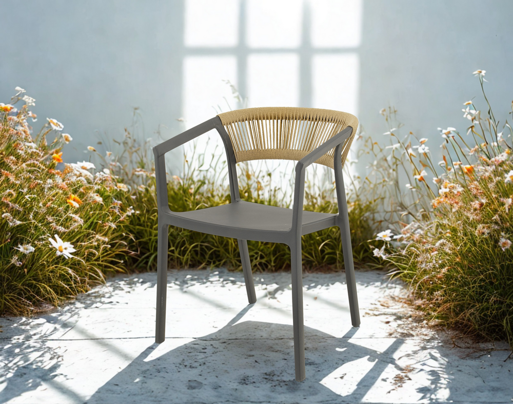Outdoor Living - Stapelstoel Terrasa antraciet