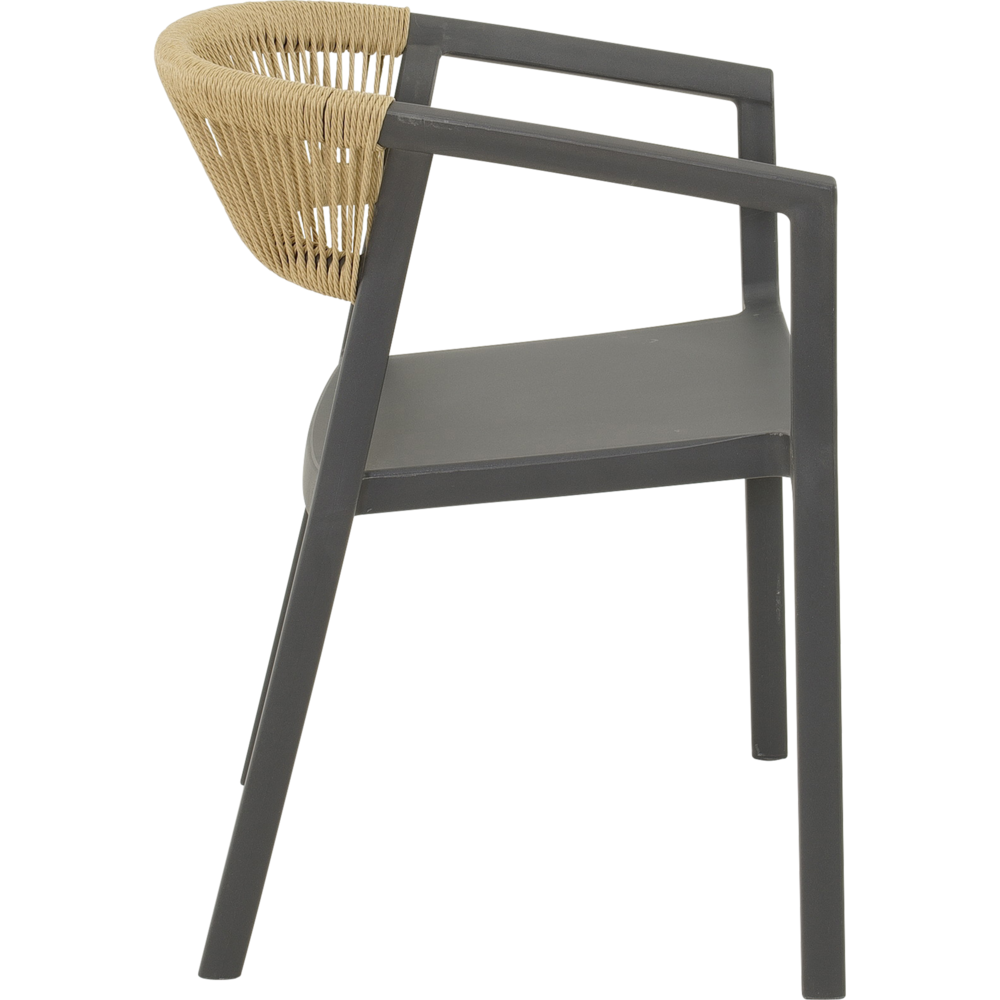 Outdoor Living - Stapelstoel Terrasa antraciet