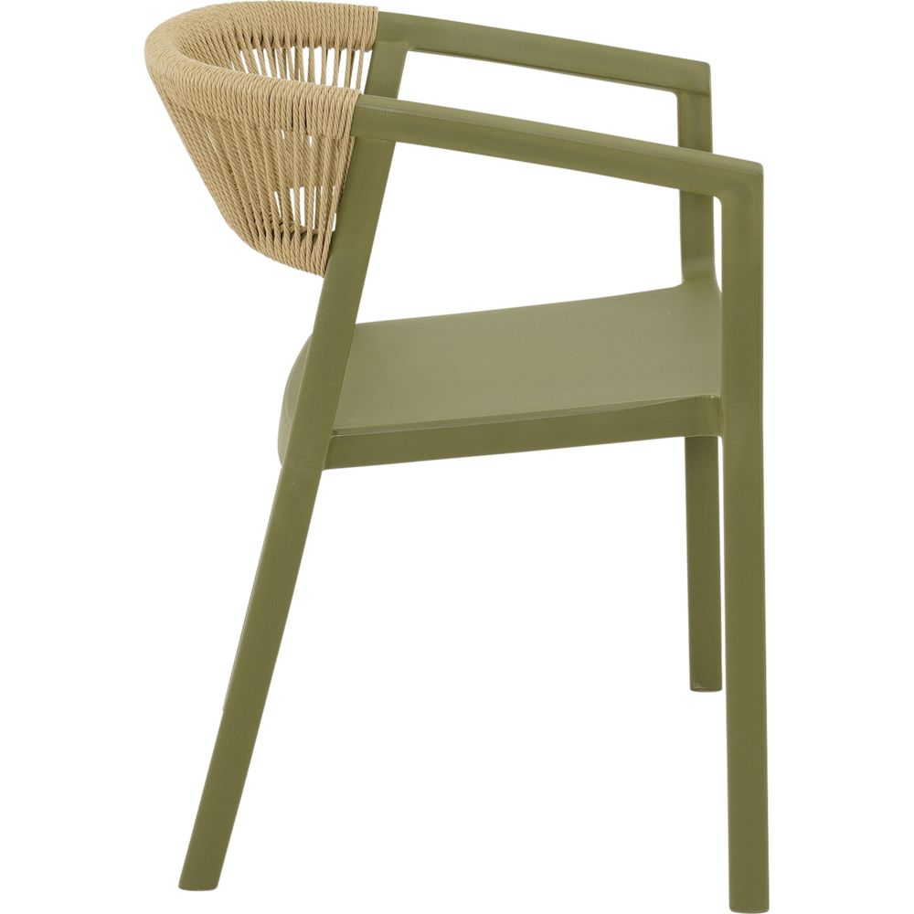 Outdoor Living - Stapelstoel Terrasa groen