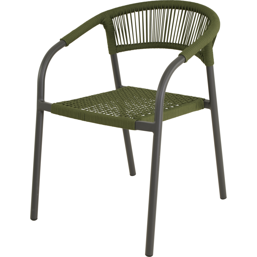 Outdoor Living - Stapelstoel Nagano groen