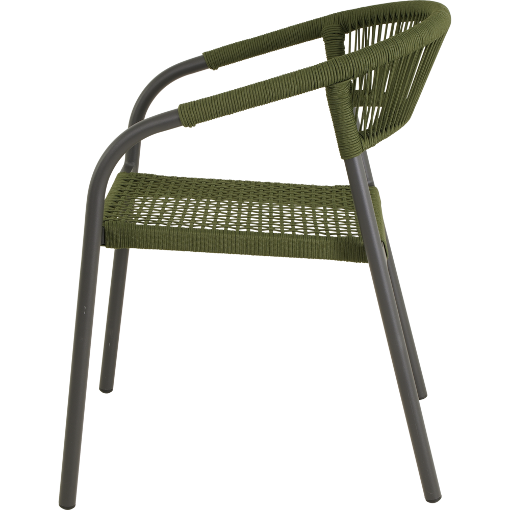 Outdoor Living - Stapelstoel Nagano groen