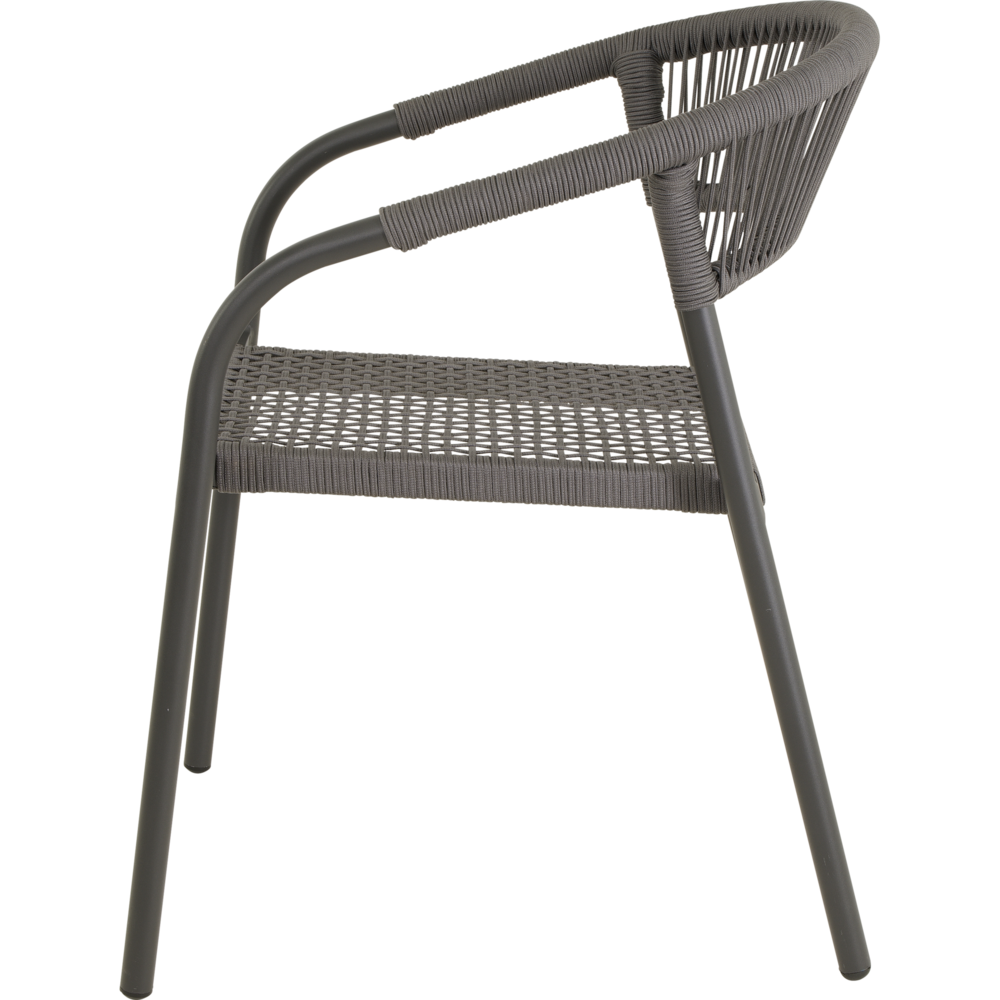 Outdoor Living - Stapelstoel Nagano grijs