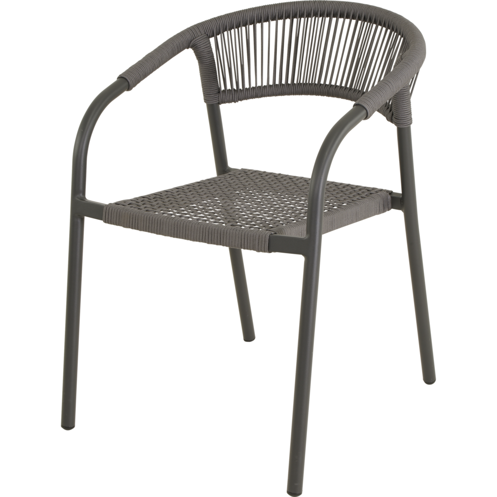 Outdoor Living - Stapelstoel Nagano grijs