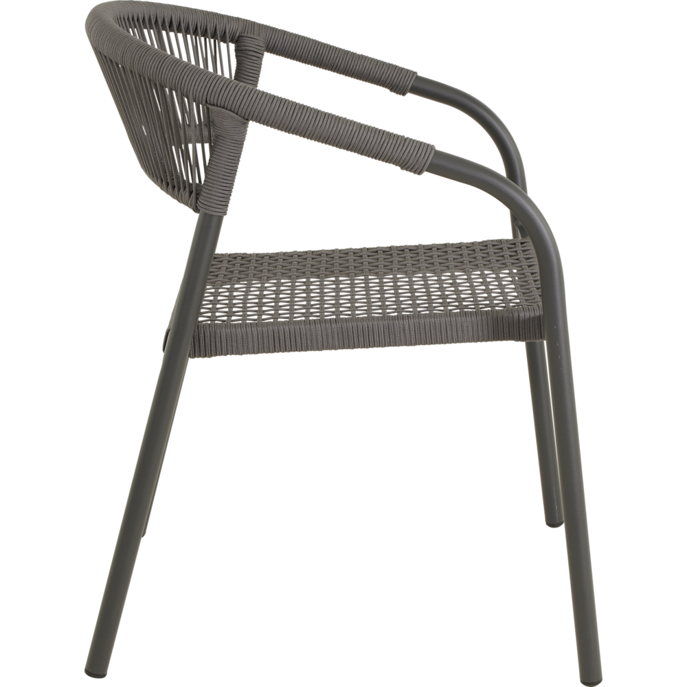 Outdoor Living - Stapelstoel Nagano grijs