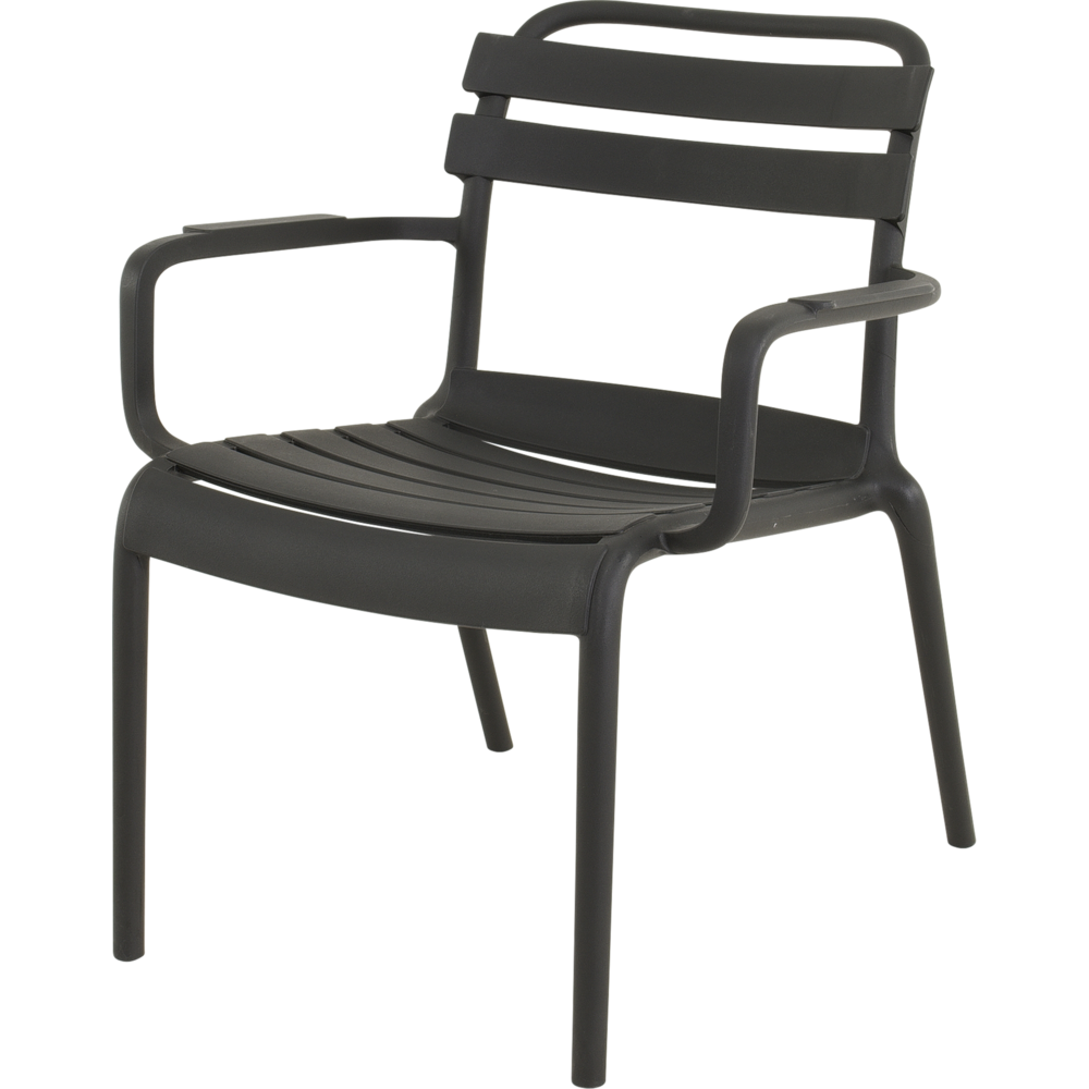 Outdoor Living - Loungestoel Torvi zwart