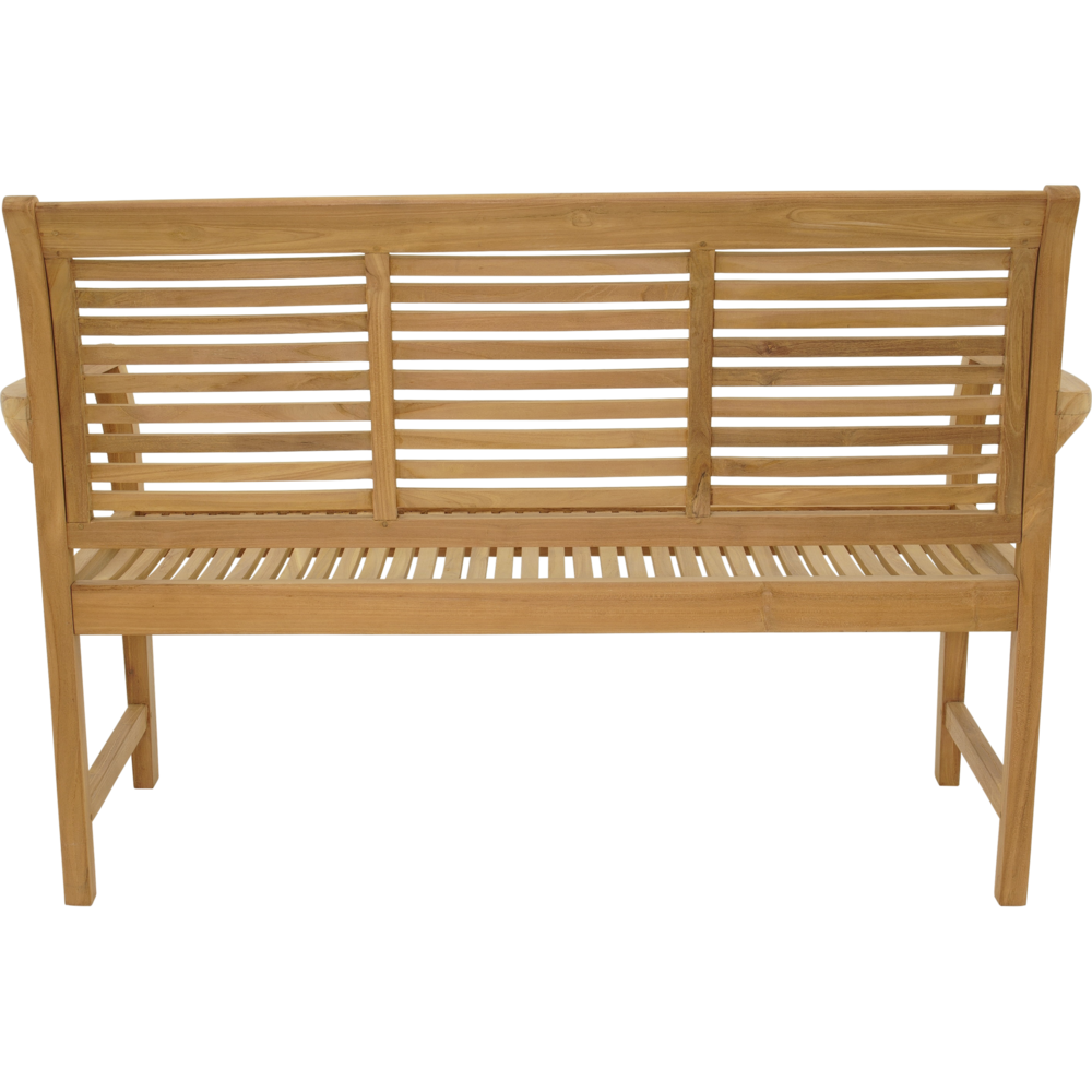 Outdoor Living - Tuinbank teak Stripe 142cm