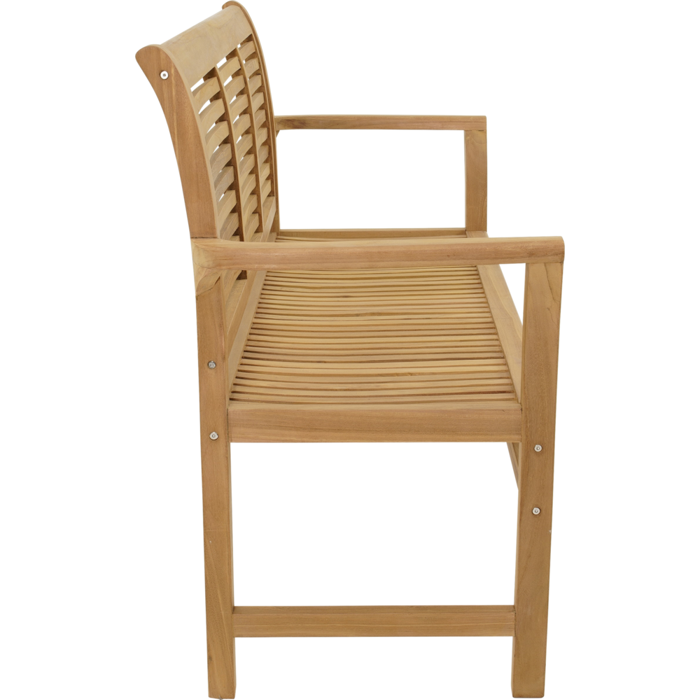 Outdoor Living - Tuinbank teak Stripe 142cm