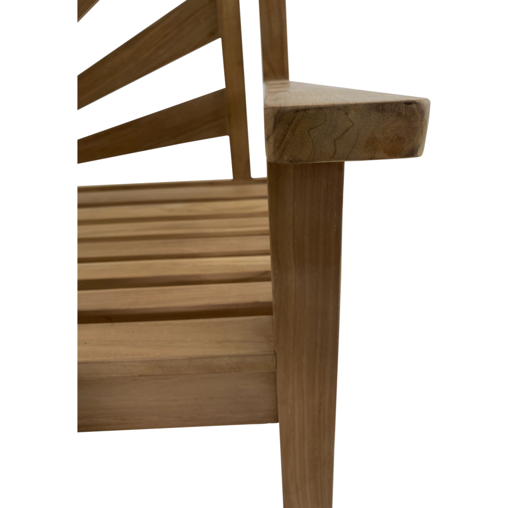 Outdoor Living - Tuinbank teakhout Sunburst 156 cm